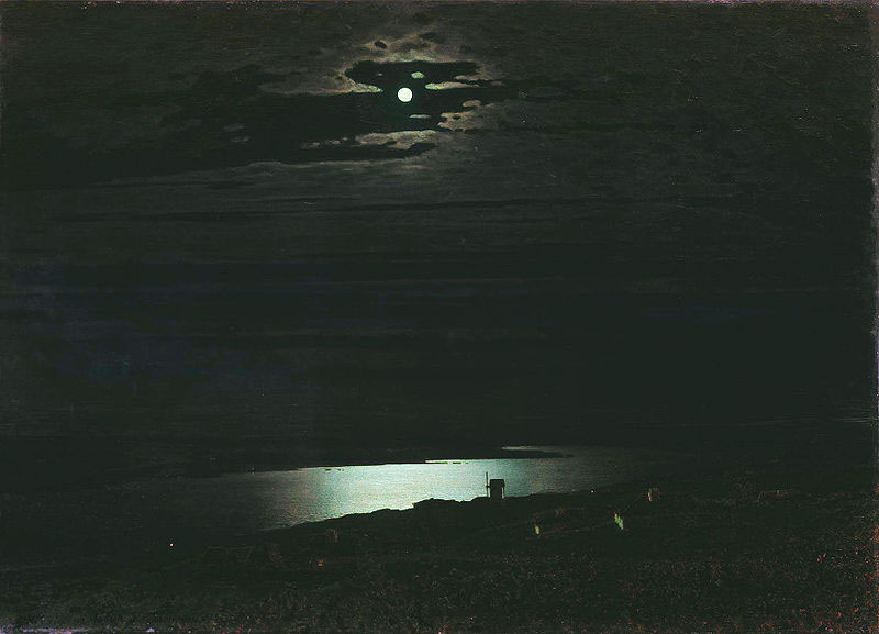 Archip Iwanowitsch Kuindshi Moonlit Night on the Dniepr